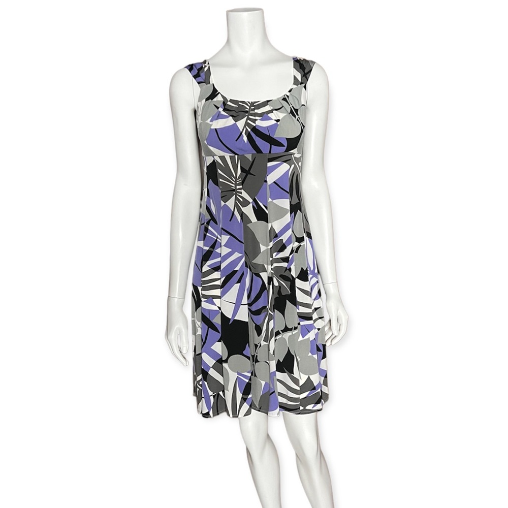 London Times Fit & Flare Dress